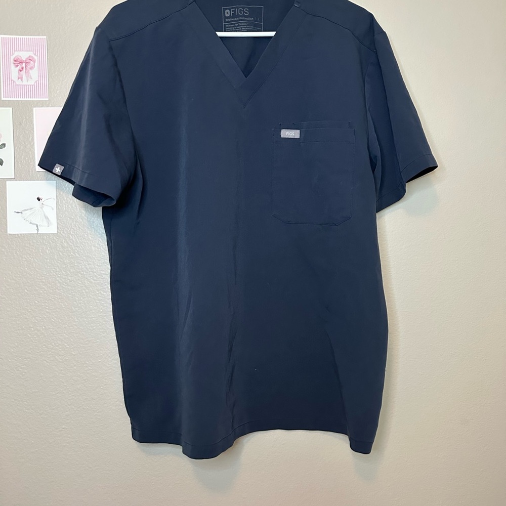 figs scrubs blue size large unisex nurse healthcare worker